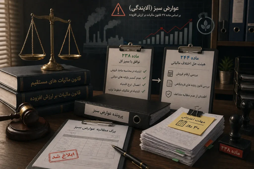 عوارض سبز