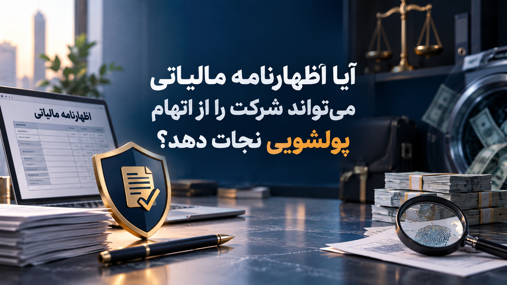 آیا اظهارنامه مالیاتی می‌تواند شرکت را از اتهام پولشویی نجات دهد؟