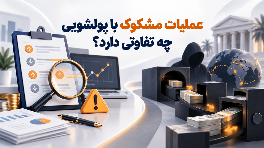 عملیات مشکوک با پولشویی چه تفاوتی دارد؟

