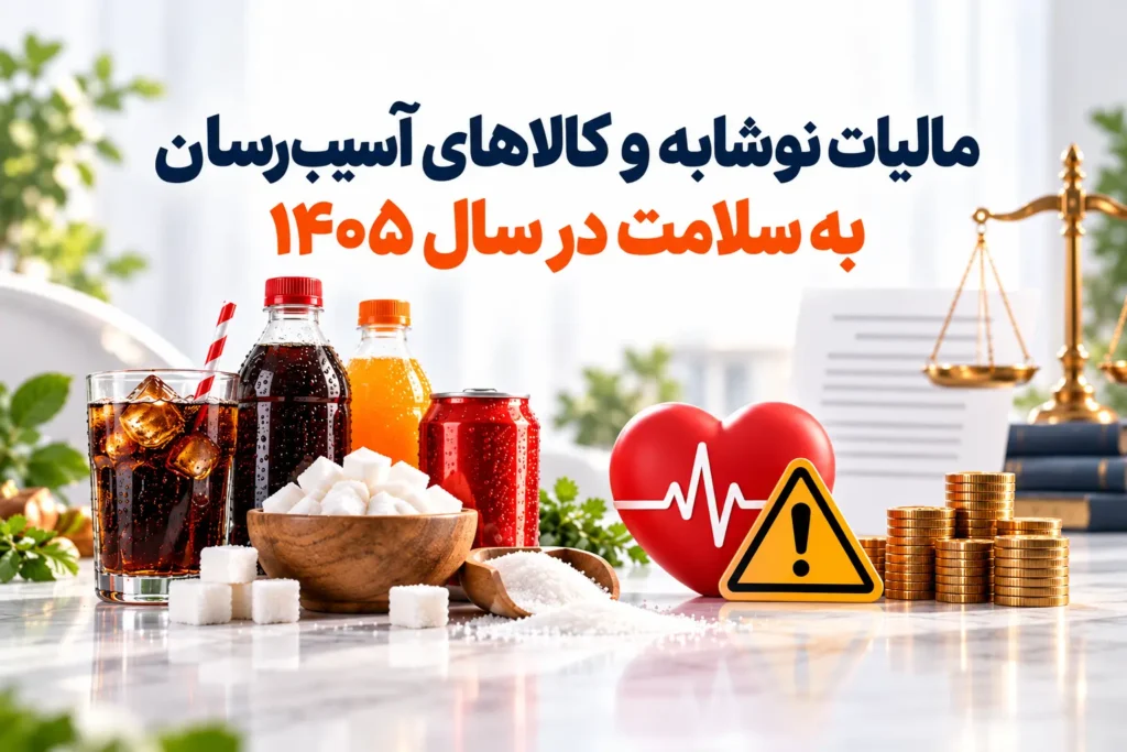 مالیات نوشابه و کالاهای آسیب‌رسان به سلامت در سال ۱۴۰۵؛ فهرست کامل، نرخ‌ها و قوانین